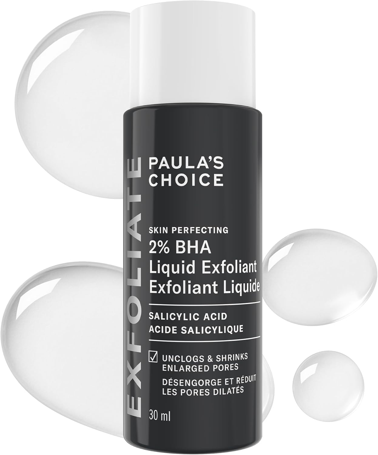 Paula'S Choice SKIN PERFECTING 2% BHA Liquid Salicylic Acid Exfoliant, Daily Facial Exfoliator for Blackheads, Enlarged Pores, Wrinkles & Fine Lines, Fragrance-Free, Full Size - 118 Ml