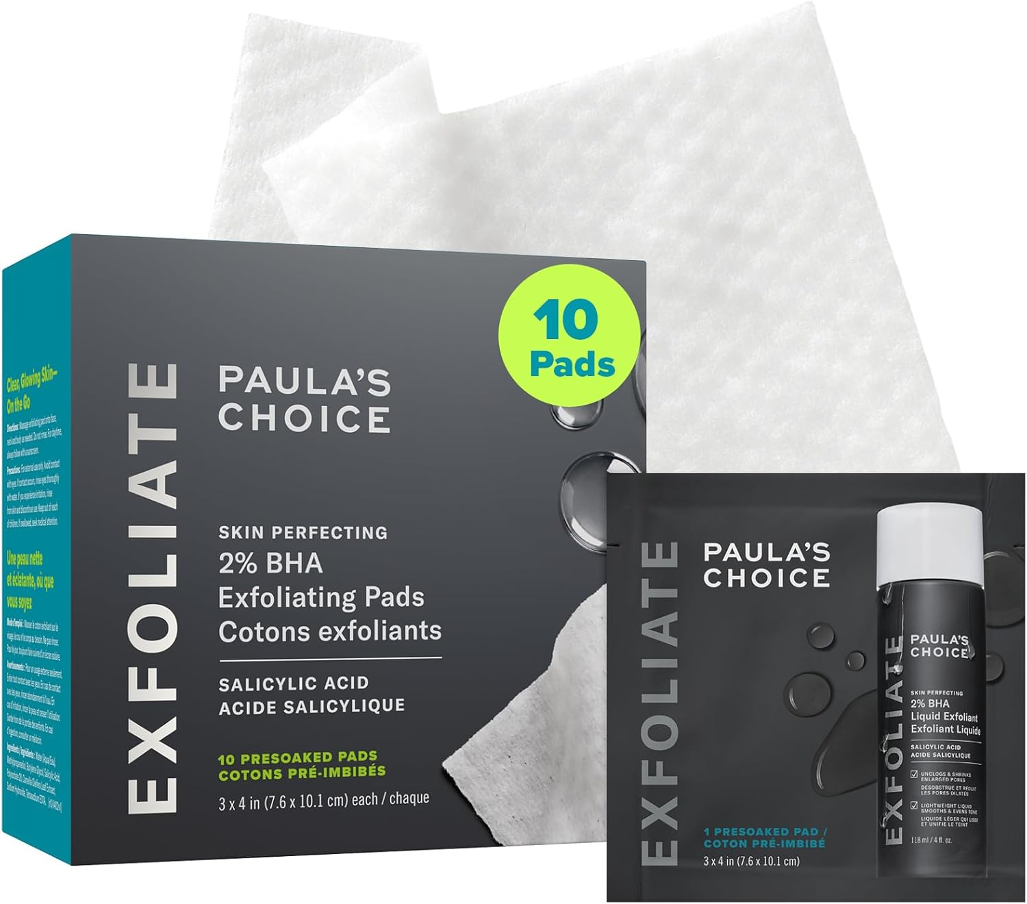 Paula'S Choice SKIN PERFECTING 2% BHA Liquid Salicylic Acid Exfoliant, Daily Facial Exfoliator for Blackheads, Enlarged Pores, Wrinkles & Fine Lines, Fragrance-Free, Full Size - 118 Ml